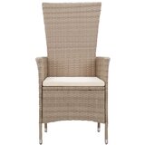  7-dijelni vrtni blagovaonski set s jastucima bež | shoptok.hr
