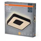 Osram LED prigušiva plafonsko svetlo ORBIS PIANA LED/24W/230V 38x38 cm crna | Eponuda.com