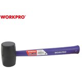 WorkPro wp241041 Čekić gumeni (CRNI) sa plastičnom drškom, 450g ( WP241041 ) Cene