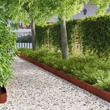  Ograda oko Travnjaka 20 pcs 103 x 15 cm Čelik Rđa | shoptok.hr