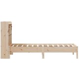  Krevet s regalom za knjige bez madraca 90x200 cm od borovine | shoptok.hr