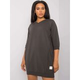 RELEVANCE Dress-RV-SK-6847.59P-dark khaki | Shoptok.si