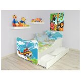 Golden Market dečiji krevet happy kitty sa fiokom helicopter 160x80 cm | ePonuda.com