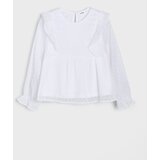 Sinsay Bluza s teksturiranim uzorkom i volanima | shoptok.hr