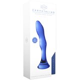 Chrystalino Dildo Gallant, 18cm, Plavi Cene