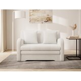 ELTAP Bijela sklopiva/s prostorom za odlaganje sofa od bouclé tkanine 130 cm Ario – | shoptok.hr
