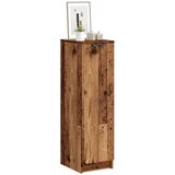 vidaXL Omarica za čevlje starinski les 29,5x35x100,5 cm inženirski les | Shoptok.si
