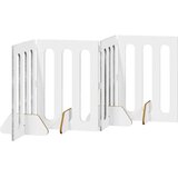  Zložljiva ograda za hišne ljubljenčke 4 pcs Beton Siva, (5000232685) | Shoptok.si
