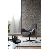 Livetastic FOTELJ, temno siva tekstil | Shoptok.si