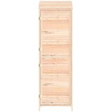  Vrtno spremište 55 x 52 x 174,5 cm od masivne jelovine | shoptok.hr