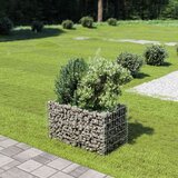  Gabionska sadilica od pocinčanog čelika 90 x 50 x 50 cm | Eponuda.ba