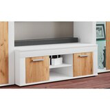 MID.YOU Nizka Omarica Usilo L, Bela, Barva Hrasta | Shoptok.si