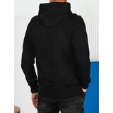 DStreet Men's black sweatshirt with print Cene