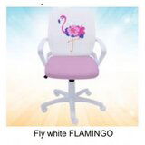  Dečija stolica fly white flamingo | ePonuda.com