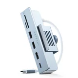 USB-C Clamp Hub iMac 24inch, 2021 /, 1x USB-C max. 5 Gbps, 3x USB-A 3.0 maks. 5 Gbps, Apple S.Drive Micro/SD megh