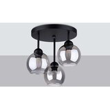  Sollux SL.1140 - Luster na stalku ALINO 3xE27/60W/230V crna | Eponuda.com