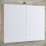 MID.YOU Omara Z Ogledalom Badinos, Hrast | Shoptok.si