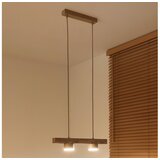  Duolla - Visilica na sajli IRONLINE 2xGX53/3W/230V borovina hrast/bež | Eponuda.com
