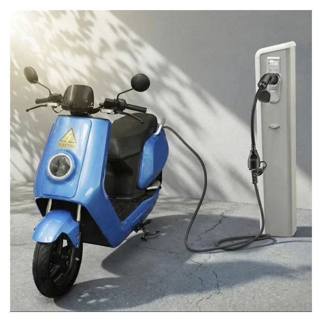Gembird EV-T2MACF-3.7KW-0.5M Adapter kabl Tip 2 (muški) na Šuko (ženski), 3,7 kW, 0,5 m | Eponuda.com