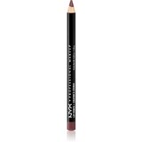 NYX Professional Makeup Slim Lip Pencil natančni svinčnik za ustnice odtenek 809 Mahogany 1 g Cene