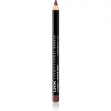 NYX Professional Makeup Slim Lip Pencil natančni svinčnik za ustnice odtenek 809 Mahogany 1 g