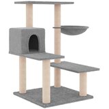  Penjalica za mačke sa stupovima za grebanje svjetlosiva 82,5 cm | Eponuda.com