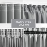 Restilo Siva zatemnitvena izolacijska zavesa 140x245 cm Pleat – | Shoptok.si
