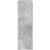 TV zidni ormar Zidne Betonski sivi 59 5 x 31 x 100 cm | shoptok.hr