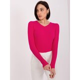 BASIC Feel Good Blouse-RV-BZ-9210.73-fuchsia | Shoptok.si