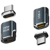 Magnetni USB-C adapter z eMarker, 240W PD, 80Gbps, 8K, USB4 Green, (5000276813)