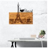 WALLXPERT dekorativni drveni zidni pribor i love you paris | ePonuda.com