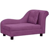 vidaXL Sofa za pse s jastukom bordo 83 x 44 x 44 cm plišana | shoptok.hr