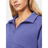 Under Armour Sweatshirt Unstoppable Flc Rugby Crop-PPL - Women | Shoptok.si