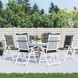  Jastuci za stolice 6 kom tamnosivi 120x50x7 cm od tkanine | shoptok.hr