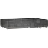  Navlaka za vrtni namještaj sa 16 ušica 325x205x60 cm pravokutna | shoptok.hr