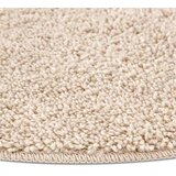  Protuklizni Shaggy Tepih Krema 160 x 160 cm PP | shoptok.hr