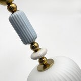  Luster na sajli ROYAL 1xE27/15W/230V zlatna/bela | Eponuda.com