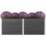Furnova Visoka greda 250x50x91 cm WPC siva, (21921130) Cene