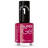 Rimmel London lak za nohte - Super Gel Nail Polish - 25 Urban Purple Cene