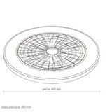 Bb Link LED plafonjera sa ventilatorom | ePonuda.com