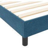 vidaXL krevet sa okvirom tamnoplavi 80x200 cm baršun | shoptok.hr