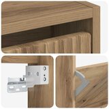  Ormar za cipele na zidu ARNHEM 71 x 17 x 86 cm Hrast artisan - Hrast artisan | shoptok.hr