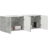 TV stenska omara 2 pcs Betonsko siva 59,5 x 31 x 40 cm, (5000112800) | Shoptok.si
