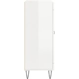  Komoda sjajna bijela 69,5x34x90 cm od konstruiranog drva | shoptok.hr