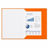 Cardboard Folder with Elastic Band, Lacquered, A4, 300 g/m2, Orange | shoptok.hr