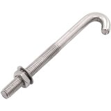  Sidreni J-vijak s maticom i podloškom M8 x 100 mm 25 setova - 100 mm 25 | shoptok.hr