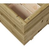  Vrtno cvetlično korito 60x60x49,5 cm impregnirana borovina | Shoptok.si