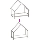 Stalak za drva antracit 60x25x60 cm Hladno valjani čelik | shoptok.hr