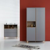 Qu-ax dvodijelni ormar loft white | shoptok.hr
