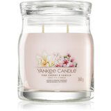 Yankee Candle Pink Cherry & Vanilla dišeča sveča Signature 368 g Cene